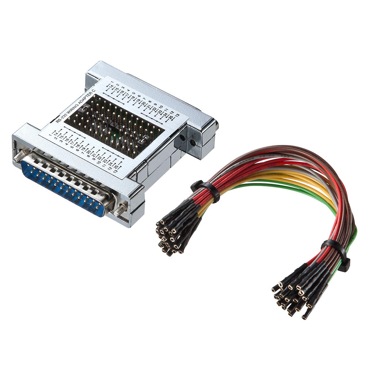 Amazon.co.jp: サンワサプライ RS-232Cミニワイヤリング AD10-25